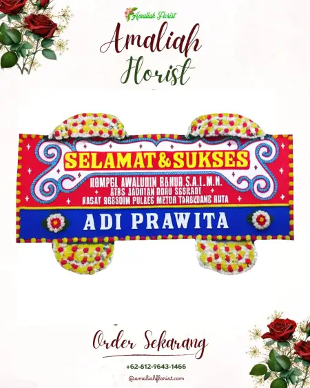 Papan Bunga Ucapan Selamat Nunhila